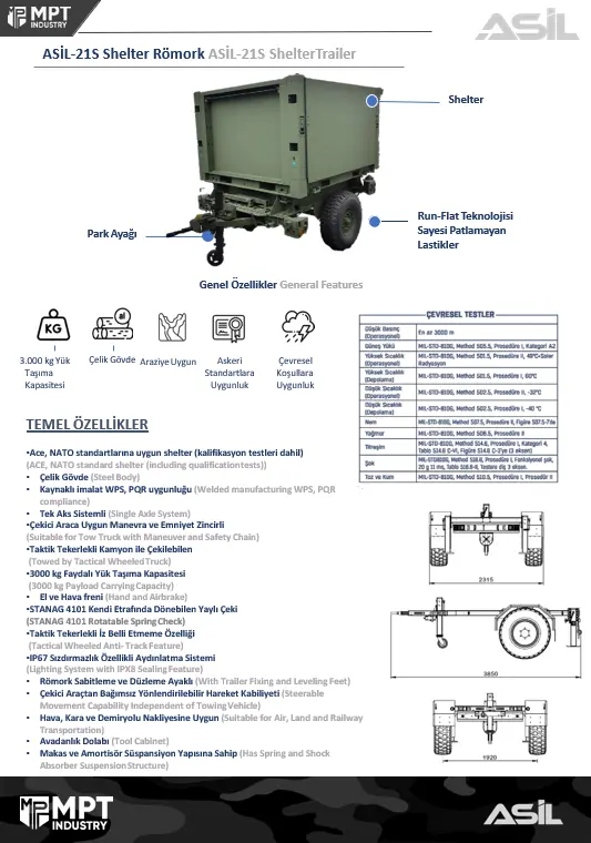 ASIL-21S Shelter Trailer Image 2