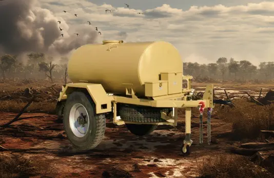 ASIL-23A / FUEL 21 NATO Type Military Trailer Image 1