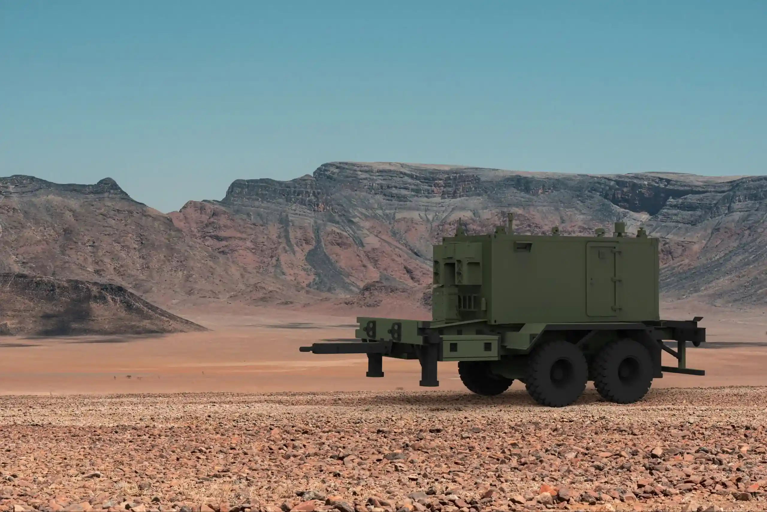 Military Shelter Trailer