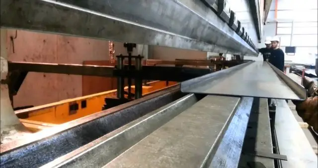 Metal sheet bending process